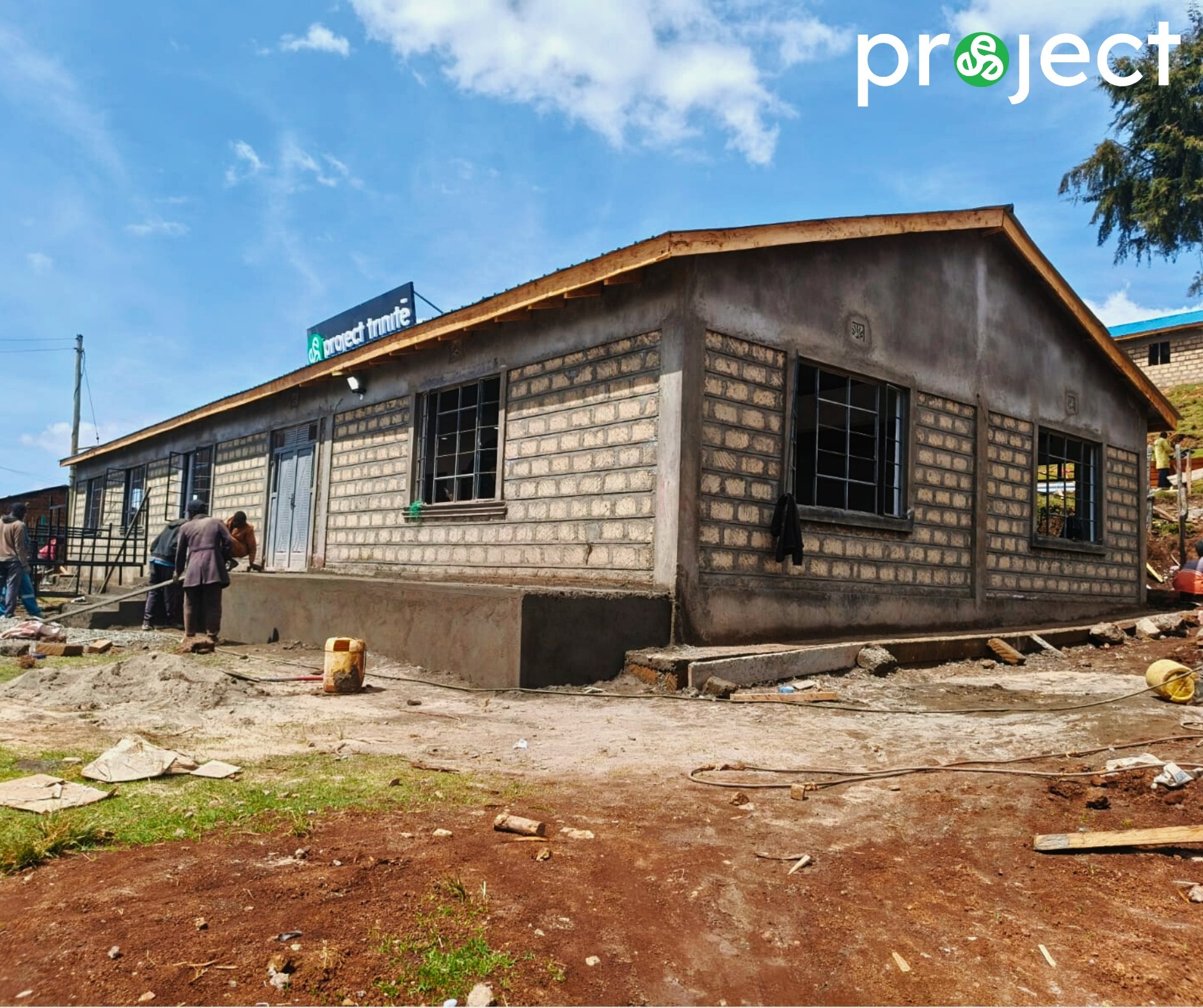 Exterior view of David Connor Trinitech Center